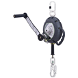 Kratos Safety FA2040110 Olympe 10mtr Retractable Fall Arrester with Integrated Rescue Winch