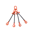 Weissenfel 4.25tonne 4-Leg Chainsling, Safety Hooks