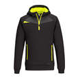 Portwest DX467 Quarter Zip Hoodie Black