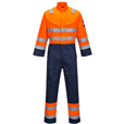 Portwest MV29 Orange/Navy Modaflame RIS Coverall