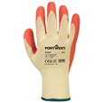 Portwest A100 Latex Grip Glove Orange (10pk)