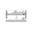 Kratos Safety FA6000701 25mtr 4 User Horizontal Temporary Lifeline c/w 4 O-Rings
