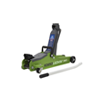 Sealey 2tonne Low Entry Short Chassis Hi-Vis Green Trolley Jack, Accessories & Bag Combo