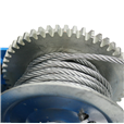Hand Winch 2500LB C/W 7.6mtr Wire Rope