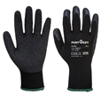 Portwest A100 Latex Grip Glove Black (10pk)