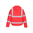 Portwest S463 Hi-Vis Winter Bomber Jacket Red