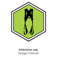 Kratos Safety FA1021400 Revolta Full Body Harness with Work Positioning Belt