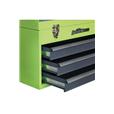 Sealey AP9243BBHV Tool Chest 3 Drawer Portable with Ball-Bearing Slides - Green/Grey