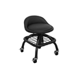 Sealey SCR02B Pneumatic Creeper Stool with Adjustable Height Swivel Seat & Back Rest