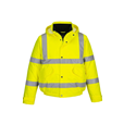 Portwest S463 Hi-Vis Winter Bomber Jacket Yellow