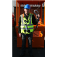 High Visibility Jacket Safety Harness Elasticated With Quick Release Buckles