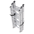 Aluminium Sectional 3x6 Surveyors Ladder