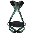 MSA V-FORM+ Padded Multi-purpose Full Body Harness Bayonet Buckles