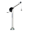 125kg SWL Lightweight Swivel Lifting Davit