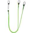 Twin-Leg "Y" Shock Absorbing Lanyard 2mtr c/w Karabiners