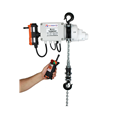 Radio Controlled Electric hoist 500kg, 240 volt c/w bag