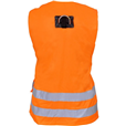 Kratos Safety FA1030300 2-Point Full Body Harness with Orange High Visibility Work Vest