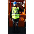 High Visibility Jacket Safety Harness Elasticated With Quick Release Buckles