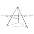 Confined Space Tripod And Fall Arrest Retrieval Winch 25 Metre