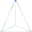 Lifting Tripod, Shear Legs,WLL 1 tonne, Adjustable.