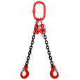 7.5 tonne 2Leg Chainsling, Adjustable & c/w Latch Hooks