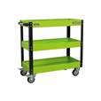 Sealey CX110HV Heavy Duty Workshop Trolley 3-Level - Hi-Vis Green