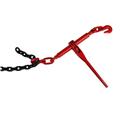 8000kg M.B.S Ratchet Loadbinder Set with Latch Hooks