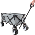 Multi-Purpose Folding Camping Trolley Cart with Big Boy Wheels