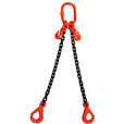 7.5 tonne 2Leg Chainsling, Adjustable & c/w Safety Hooks