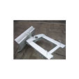 Adjustable Fork Mounted Snow Plough 1250mm Blade Width