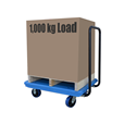 1000kg Load Rated Platform Truck