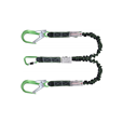Kratos Safety FA30100020 140kg 2mtr Twin Expandable Shock Absorbing Lanyard