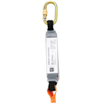 LifeGear 1.8mtr Twin-Leg Energy Absorbing Lanyard with Scaffold Hook