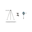 Globestock 14mtr G.Saver II Tripod Kit 