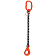 Weissenfel 1.5tonne 1-Leg Chainsling c/w Safety Hook