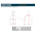 Portwest DX468 Insulated Jacket Metro Blue