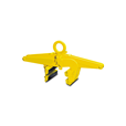 CAMLOK TBG Block Grab with Rubber Lined Jaws 200-1000kg