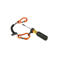 SQUIDS 3166 0.9kg Coil Tool Lanyard Dual Carabiners