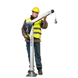 125kg SWL Lightweight Swivel Lifting Davit