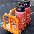 Fork Mounted Gas Bottle Carrier - Multi Bottle