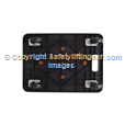 100kg Plastic Hand Trolley Dolly 370 x 500mm