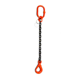 Weissenfel 5.3 tonne 1-Leg Chainsling, Safety Hook