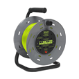 Sealey BCR25G Cable Reel with Thermal Trip 4 x 230V Sockets 25mtr Green