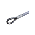 7mm Galvanised Steel Wire Anchor Strop - Clear