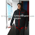 Jacket Safety Harness, Wind Breaker/Water Proof Black