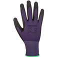 Portwest A195 Touchscreen PU Coated Grip Glove Purple/Black (10pk)