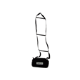 Lyon Fibrelight Ladder Black/Black 5mtr, 10mtr, 15mtr & 20mtr