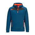 Portwest DX467 Quarter Zip Hoodie Metro Blue