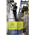 Hi-Viz Safety Barrier with 4 panels