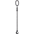 1.5 tonne Black Chainsling 1 Leg, Latch Hook